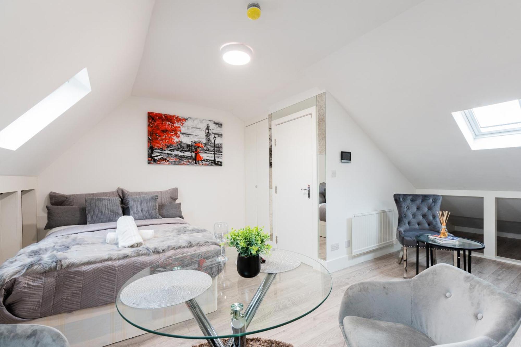 Spacious And Modern Studio In London G Bagian luar foto